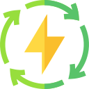 energía renovable icon