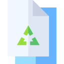 papel reciclado icon