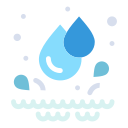 gotas de agua icon