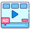 publicidad en video icon