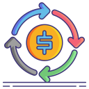 economía circular icon