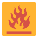 inflamable icon