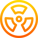 energía nuclear icon