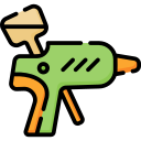 pistola de pegamento icon