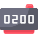 reloj digital icon