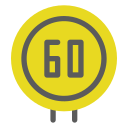 límite de velocidad icon