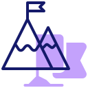 pico de la montaña icon