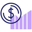 monedas de un dólar icon