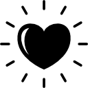 lichte hartvorm icoon
