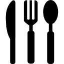 herramientas de cuchillo, tenedor y cuchara icon