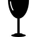 variante de taça de vinho com detalhes brancos nas bordas 