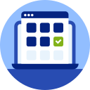 calendario de escritorio icon