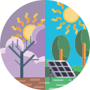 energía renovable icon