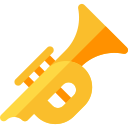 trompette Icône