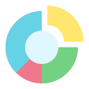 gráfico circular icon