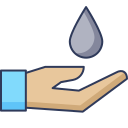 ahorrar agua icon