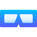 gafas 3d icon