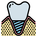 implante dental icon