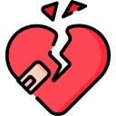 corazón roto icon