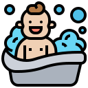 bañera de bebé icon