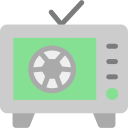 monitor de televisión icon