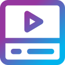 clip de vídeo icon