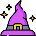 sombrero de bruja icon