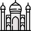 taj mahal icon