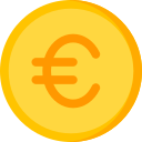 moneda euro icon