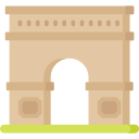 arco del triunfo icon