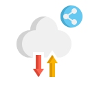 compartir en la nube icon