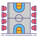 campo de basquete 