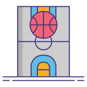 campo de basquete 