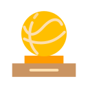 trofeo de baloncesto icon