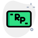 rupia indonesia icon