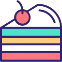 rebanada de pastel icon