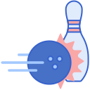 jeu de bowling Icône