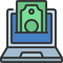 Online payment icon
