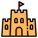 castillo de arena