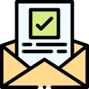 correo abierto icon