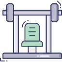 máquina de gimnasio icon