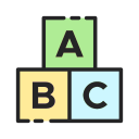 bloque abc icon