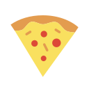 porción de pizza icon