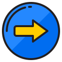 flecha derecha icon