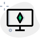 pantalla de la computadora icon