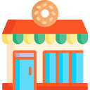 loja de donuts 