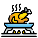 pollo frito icon