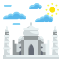 taj mahal icon