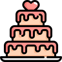 pastel de bodas icon