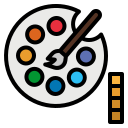 paleta de color icon